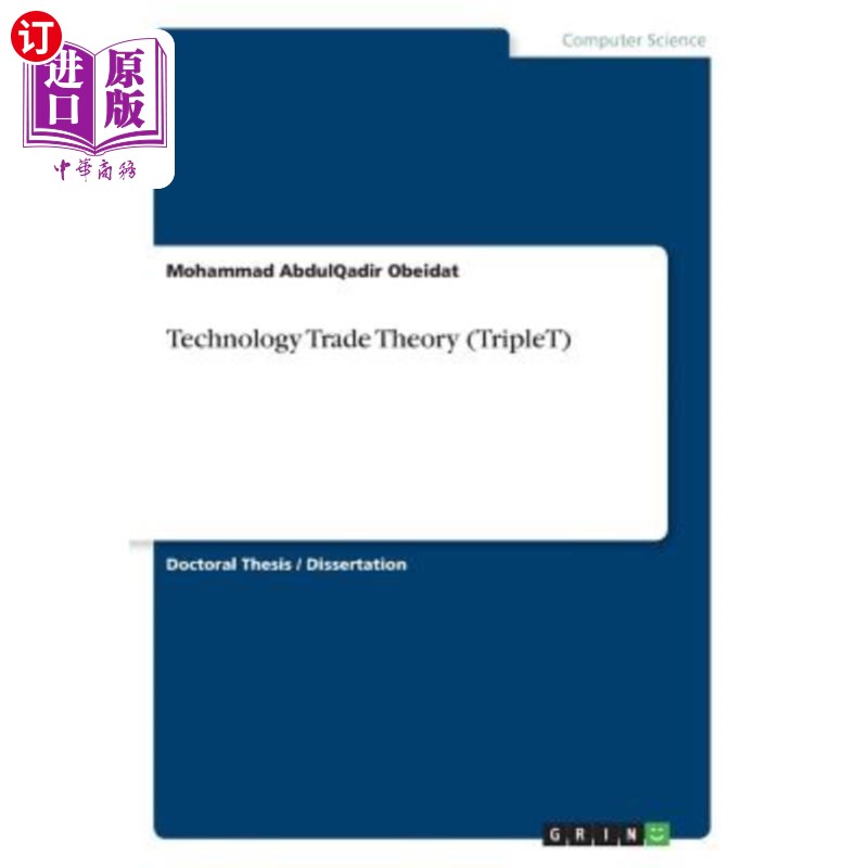 海外直订Technology Trade Theory (TripleT) 技术贸易理论（三重理论）