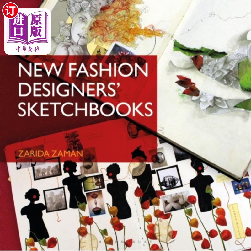 海外直订New Fashion Designers' Sketchbooks 新时装设计师速写本