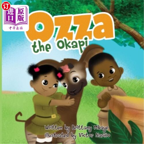 海外直订Ozza the Okapi 奥扎伊