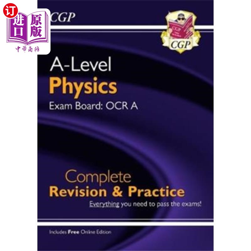 海外直订A-Level Physics: OCR A Year 1 & 2 Complete Revis... A- level物理:OCR A Year 1 & 2 Complete Revisio 书籍/杂志/报纸 自然科学类原版书 原图主图