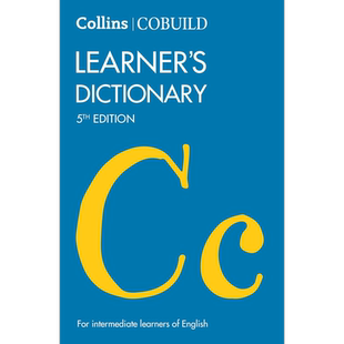 柯林斯中级英语学习词典-2024年第5版新版 Collins COBUILD Learners Dictionary 5th Edition【中商原版】