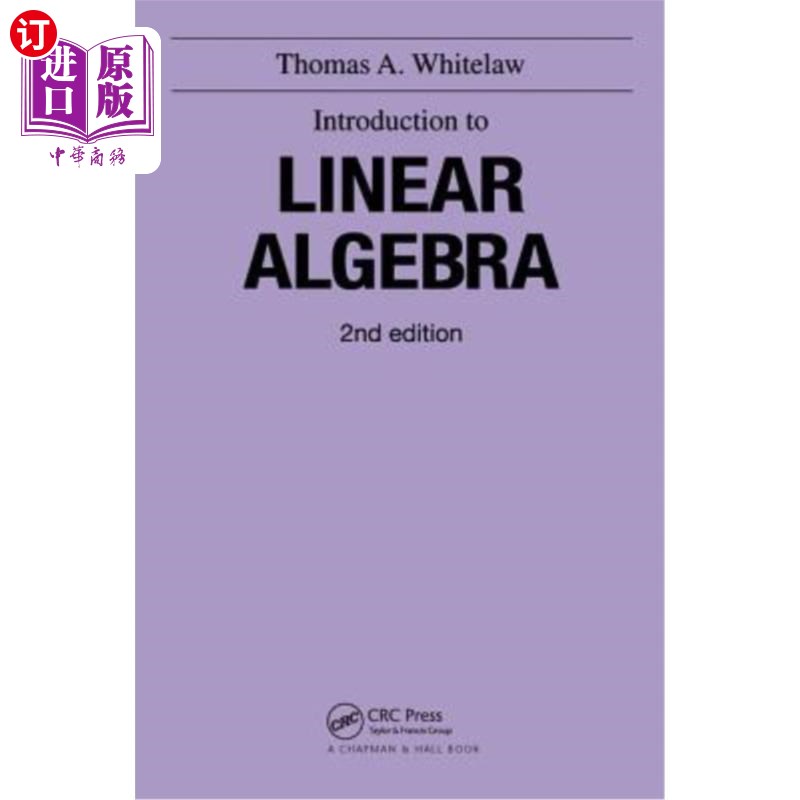 海外直订Introduction to Linear Algebra, 2nd Edition 线性代数入门，第二版