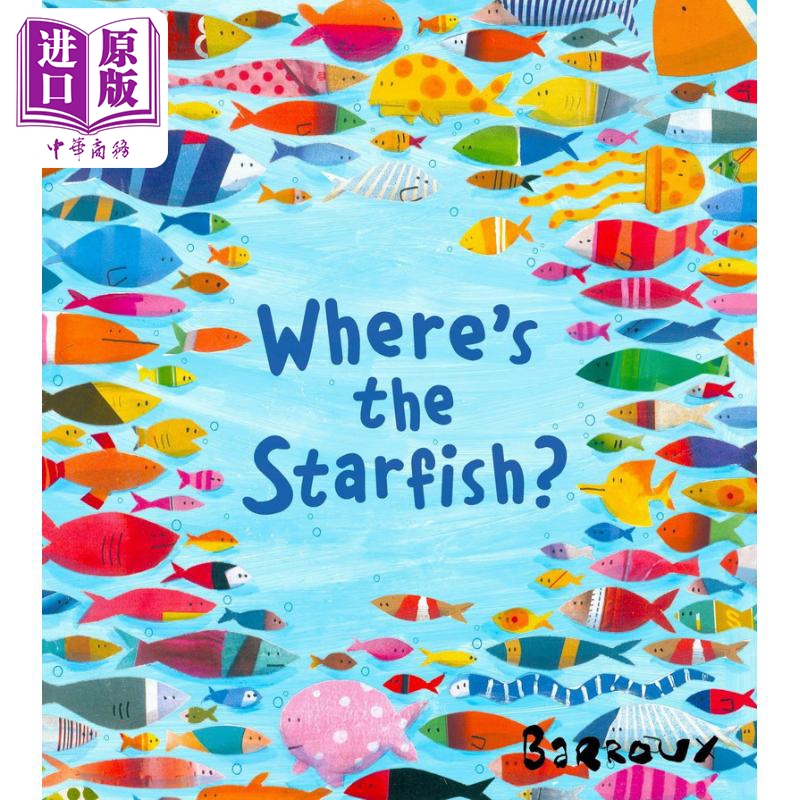 Barroux:Where's the Starfish? 海星在哪里？英文原版 进口图书 儿童绘本 幼儿图画书 亲子童书 精品绘本3-6岁【中商原版】