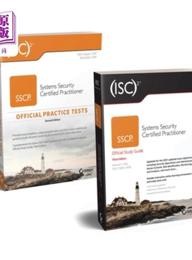 海外直订(ISC) SSCP SG & SSCP Practice Test Kit, 3e (ISC) SSCP SG & SSCP实践测试套件，3e