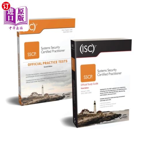 海外直订(ISC) SSCP SG & SSCP Practice Test Kit, 3e (ISC) SSCP SG & SSCP实践测试套件，3e