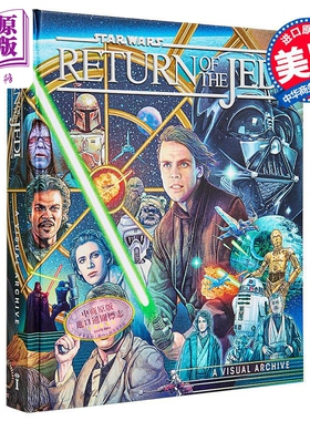 星球大战 绝地归来 视觉档案 庆祝原版三部曲结局及其对星系的影响 英文原版 Return of Jedi Kelly Knox【中商原版】