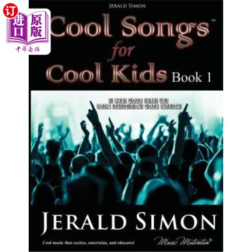 海外直订Cool Songs for Cool Kids (book 1) 酷孩子的酷歌(第一册)