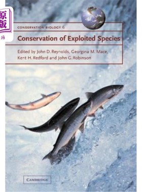 海外直订Conservation of Exploited Species 保护被开发物种