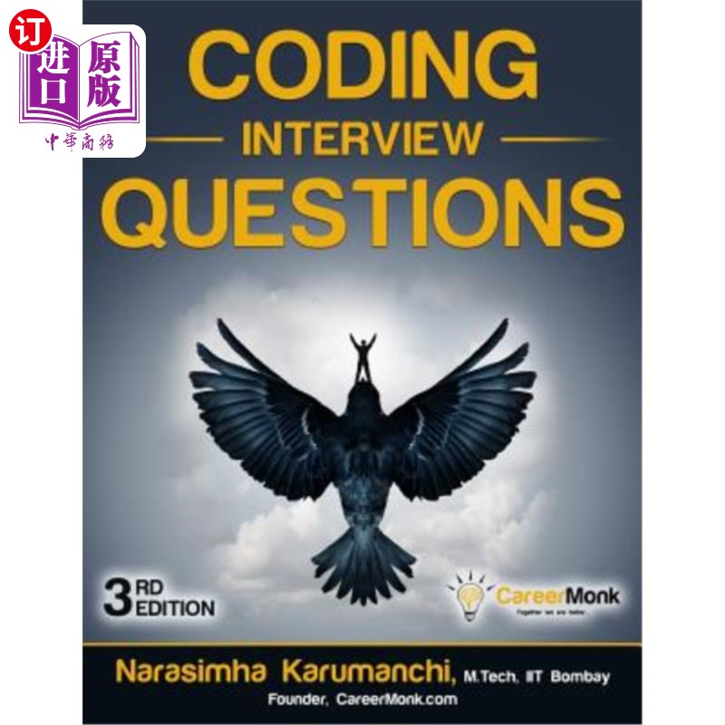 海外直订Coding Interview Questions 对面试问题进行编码