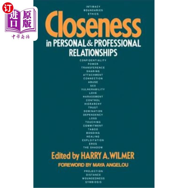 海外直订医药图书closeness in personal and professional