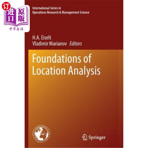 海外直订Foundations of Location Analysis 区位分析的基础