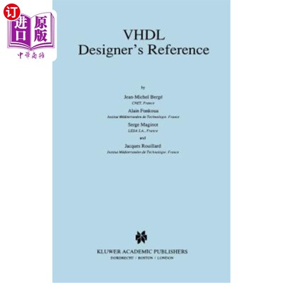 海外直订VHDL Designer's Reference VHDL设计器参考
