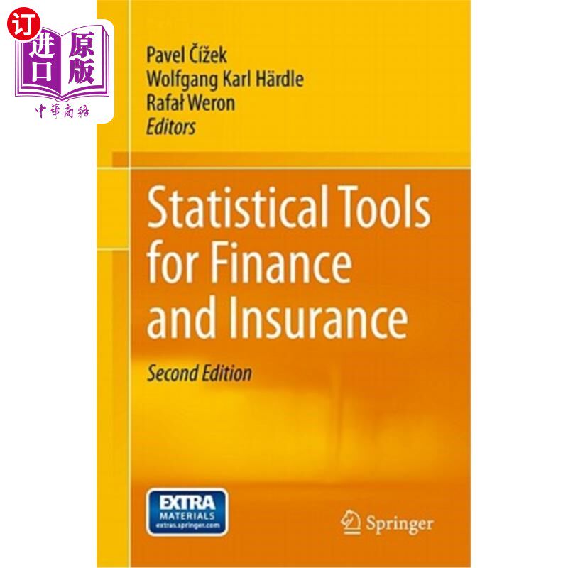海外直订Statistical Tools for Finance and Insurance 金融和保险统计工具