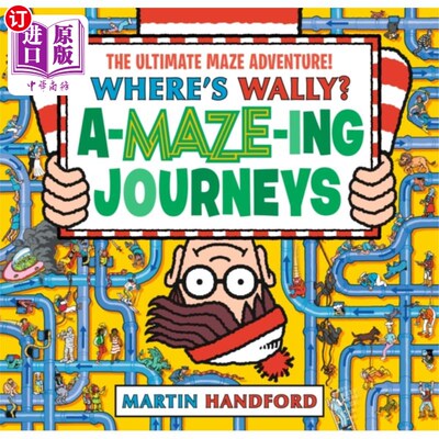 海外直订Where's Wally? Amazing Journeys 沃利在哪儿?A-MAZE-ing旅程