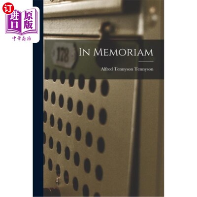 海外直订In Memoriam 为纪念