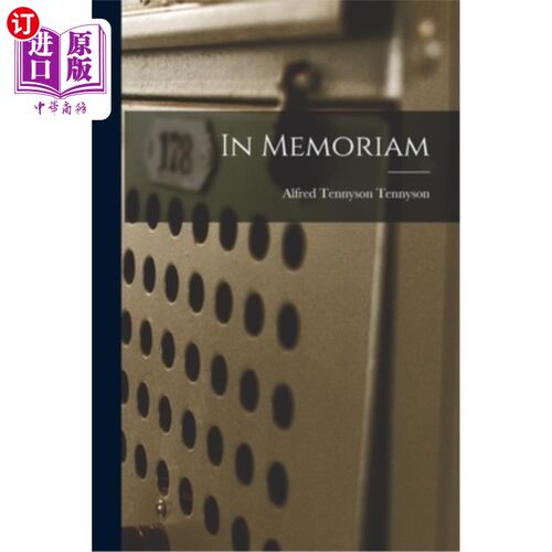 海外直订In Memoriam 为纪念