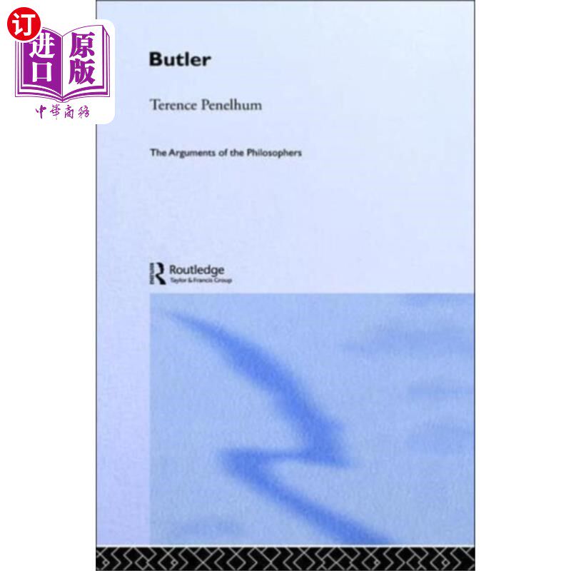 海外直订Butler-Arg Philosophers 巴特勒-阿格哲学家