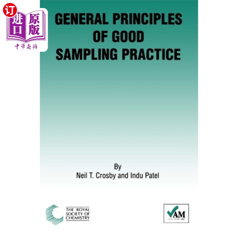 海外直订General Principles of Good Sampling Practice