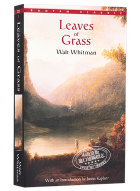 预售 草叶集 英文原版 Leaves of Grass Walt Whitman 沃尔特 惠特曼 美国诗歌 浪漫主义诗集英文版