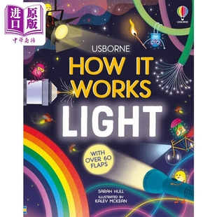儿童科学读物童书 Works 儿童科普绘本纸板书 知识百科图画书 英文原版 Light 中商原版 光是如何工作 进口图书 How