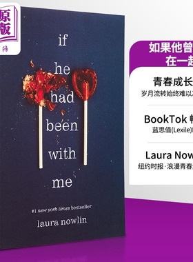 如果他曾和我在一起 If he had been with me 英文原版 Laura Nowlin 国际流行小说 爱情小说【中商原版】