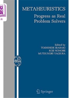 海外直订Metaheuristics:: Progress as Real Problem Solvers 元启发式:作为真正的问题解决者前进。