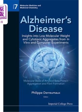 海外直订医药图书Alzheimer's Disease: Insights Into Low Molecular Weight and Cytotoxic Aggregates 阿尔茨海默病：从体