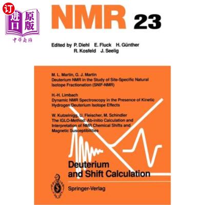 海外直订Deuterium and Shift Calculation 氘与位移计算