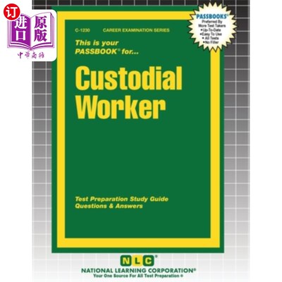 海外直订Custodial Worker 保管的工人