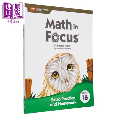 Math in Focus Grade 6 Extra Practice and Homework Volume B 新加坡数学焦点数学六年级课外练习和作业本下册【中商原版】