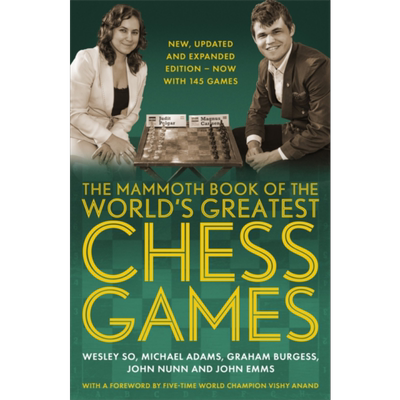 猛犸象世界国际象棋游戏大全 The Mammoth Book of the World's Greatest Chess Games 英文原版 GRAHAM BURGESS【中商原版】