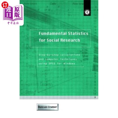 海外直订Fundamental Statistics for Social Research: Step-By-Step Calculations and Comput 社会研究基础统计:使
