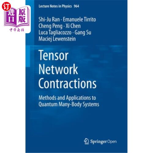 海外直订Tensor Network Contractions: Methods and Applications to Quantum Many-Body Syste