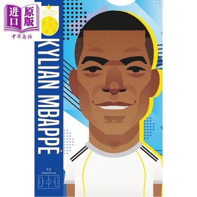 足球传奇 姆巴佩 Football Legends #6 Kylian Mbappe 英文原版 Ed Hawkins【中商原版】
