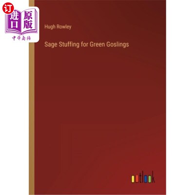 海外直订Sage Stuffing for Green Goslings 绿鹅的鼠尾草填料