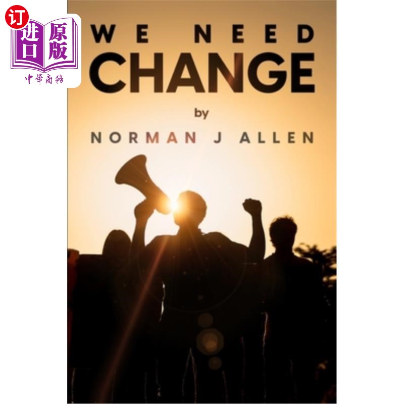海外直订We Need Change 我们需要改变