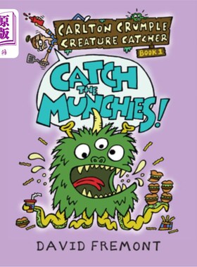 海外直订Catch the Munchies! 卡尔顿褶皱生物捕手1:抓住饥饿感!
