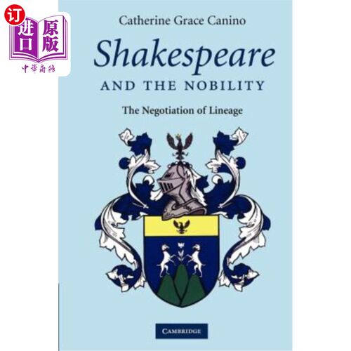 海外直订Shakespeare and the Nobility 莎士比亚与贵族