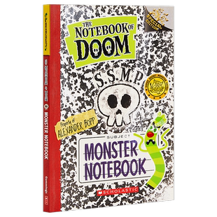 The Notebook Of Doom Monster Notebook 学乐大树Branches 毁灭笔记特别版 英文原版 儿童小初文学 桥梁章节书【中商原版】