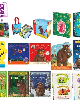 Julia Donaldson 朱莉娅唐纳森绘本 英文原版 儿童故事书 名家绘本 经典图画书 睡前故事 小故事大哲理 进口童书 【中商原版】