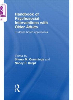 海外直订Handbook of Psychosocial Interventions with Olde... 老年人社会心理干预手册