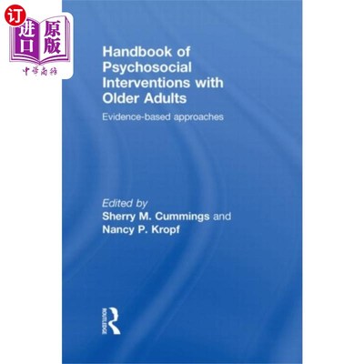 海外直订Handbook of Psychosocial Interventions with Olde... 老年人社会心理干预手册