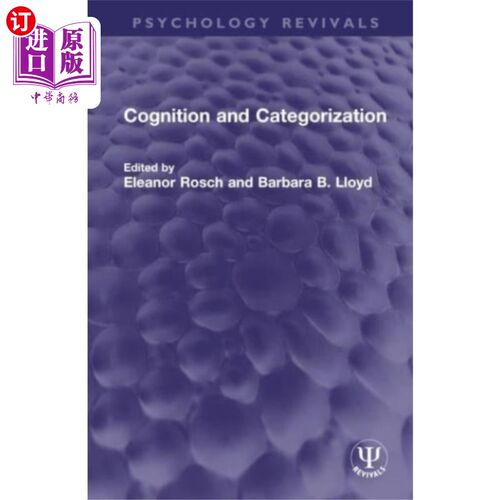 海外直订Cognition and Categorization 认知与分类