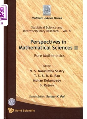 海外直订Perspectives In Mathematical Science Ii: Pure Mathematics 数学科学视野2：纯数学
