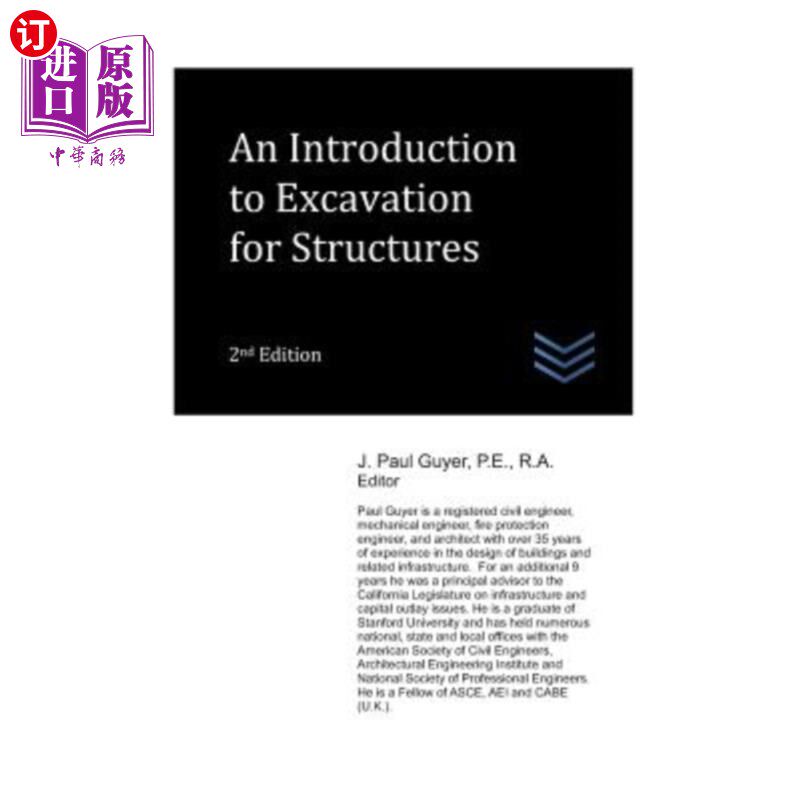 海外直订An Introduction to Excavation for Structures