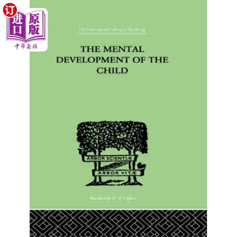 海外直订Mental Development of the Child 儿童的心理发展