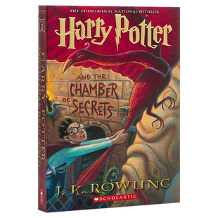 哈利波特2 哈利波特与密室 美国经典版平装 英文原版 Harry Potter and Chamber of Secrets 哈利波特英语原版  JK罗琳