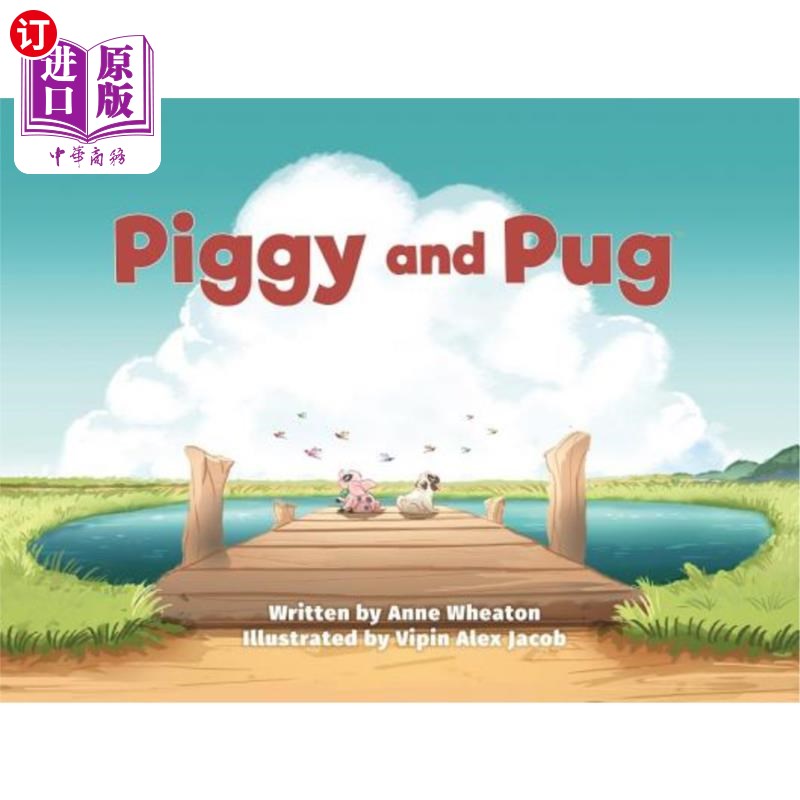 海外直订Piggy and Pug 小猪和哈巴狗