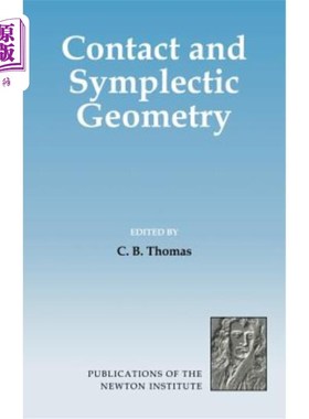 海外直订Contact and Symplectic Geometry 接触与辛几何