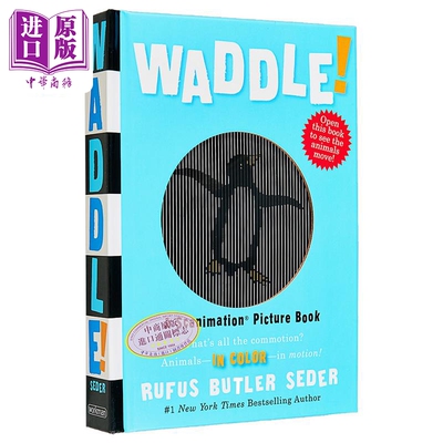 视觉书：摇摇摆摆地走英文原版